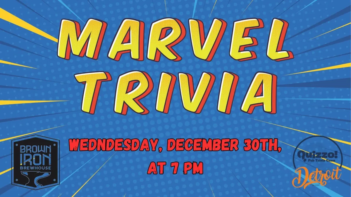 Marvel Trivia Night — Brown Iron - 2